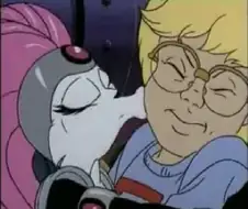 뽀뽀를 하다