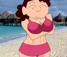 훈이 엄마 비키니 옆집 아줌마 레깅스 짤.jpg