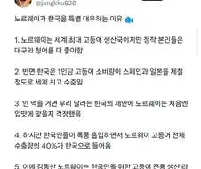 노르웨이를 감동시킨 한국인들