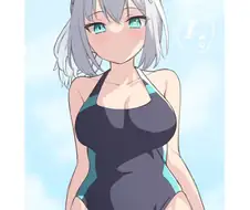 블루아카) 경영수영복 시로코