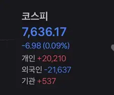 주식) 코리안 놈들 독하다 독해