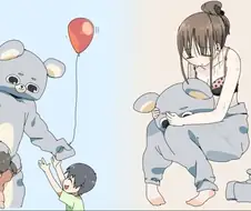 유원지 인형 캐릭터의 비밀.manhwa