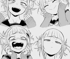 표정이 다양한 교복 미소녀.manga