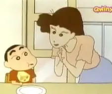 [짱구는못말려]상냥한 유리 엄마