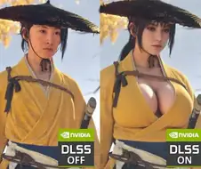 옳게 된 DLSS 5 ON/OFF 적용 예