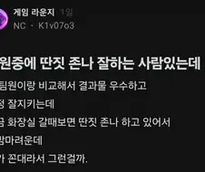 "팀원이 일은 잘하는데 딴짓을 존나해요."