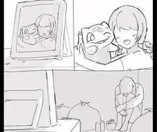 죽은 애완동물이 살아 돌아오는 망가. manga