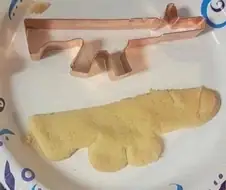 잘 구워진 총쿠키