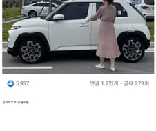 여성 운전자 경차 실물체감 / 남성 운전자 경차 실물체감