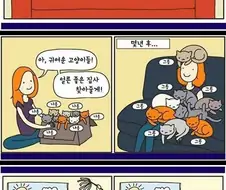 고양이 키우는 만화