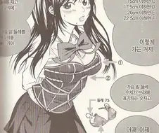 가슴 컵 사이즈 보는 법 알려주는 만화