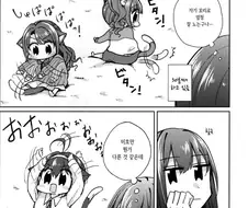 [신데마스@] 시부린과 꼬리 가지고 노는 고양이들
