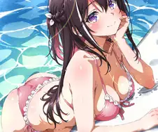 버튜버)청초한 아즈키를 야한 눈으로 봐선 안된다