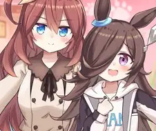 [말딸] 사복을 바꿔서 입은 부르봉과 라이스