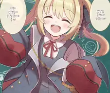 블루아카/핫산) 문제를 맞추면 좋아하는 이부키 선생님