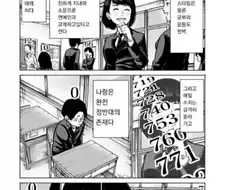 갑자기 머리 위에 숫자 생기는 만화