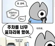 차 끌고 나오기 싫을때