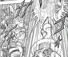 근육맨) 시조와 일반 초인들의 차이를 보여준 시조