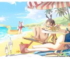 블루아카)바니걸 의상 특.manga