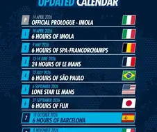 WEC)오피셜) 카타르 1812km & 바레인 8시 취소 확정