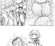 원신) 배추 수확하는 여행자