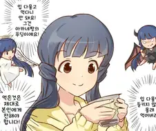 @)푸딩으로 고민하는 레이카.manhwa