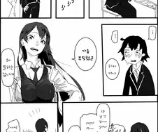 젖이랑 부딫힌 만화