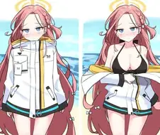 [블루아카] 유즈 떡락이다.vs 떡상이다.