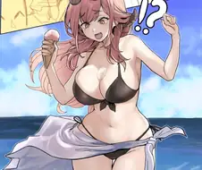 블아) 선생과 해변으로 간 아루