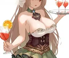 [말딸] 서빙하는 사토노