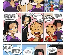 드래곤볼) 인조인간 17호가 여자가 되어 나타난 만화