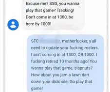 중사에게 쌍욕 박은 하사