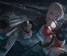 [후방]좋은 총을 가진 여자