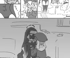 블루아카) 코하루방에 성도회가 나타난 manhwa