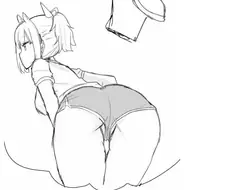 여자들은 돌핀팬츠 입을때 속옷 입냐?.manhwa