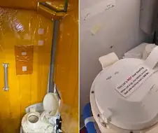 54년만의 유인 달탐사 아르테미스호, 화장실 고장