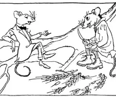 "시골쥐는 뭔가 행복하지 않았지?"