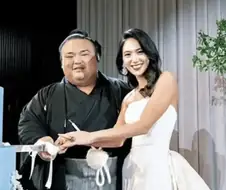 고도비만 스모선수의 결혼 전 / 후