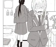 동급생이랑 서예 연습하는 manga