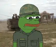 창작)페페한테 입혀본 월남전 한국군 군복.jpg