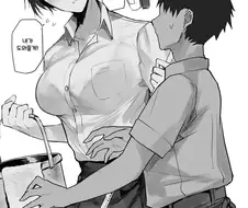 후배를 잘 도와주는 알바 선배 누나.manwha