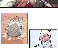 블루아카)수상한 사람의 소지품을 압수하는 섬광탄.manhwa