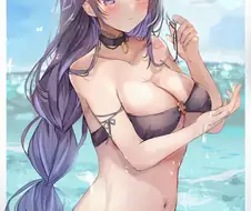 [후방] 원신) 수영복