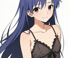 @)AI)약후) 밀리켰더니 치하야가 속옷차림으로 인사해서