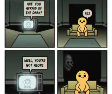 어두운 게 무서울 때 팁.manga