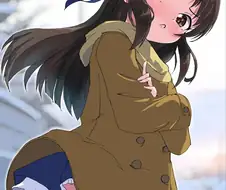 @) 코트 입고도 추운 아리스.jpg