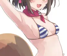 (블루아카,후방)임신을 기다리는 여우