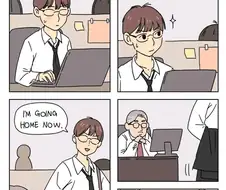 투잡을 뛰는 직장인 만화