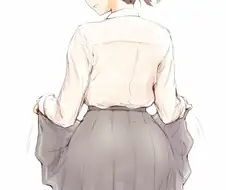 여고생의 탐스러운 뒷태.manga