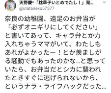 일본 유치원에서 소풍 도시락을 주먹밥으로 통일시킨 이유.jpg